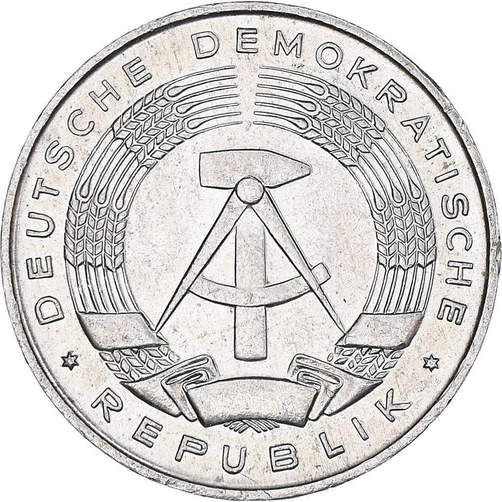 Coin, GERMAN-DEMOCRATIC REPUBLIC, Pfennig, 1968, Berlin, AU(55-58), Aluminum