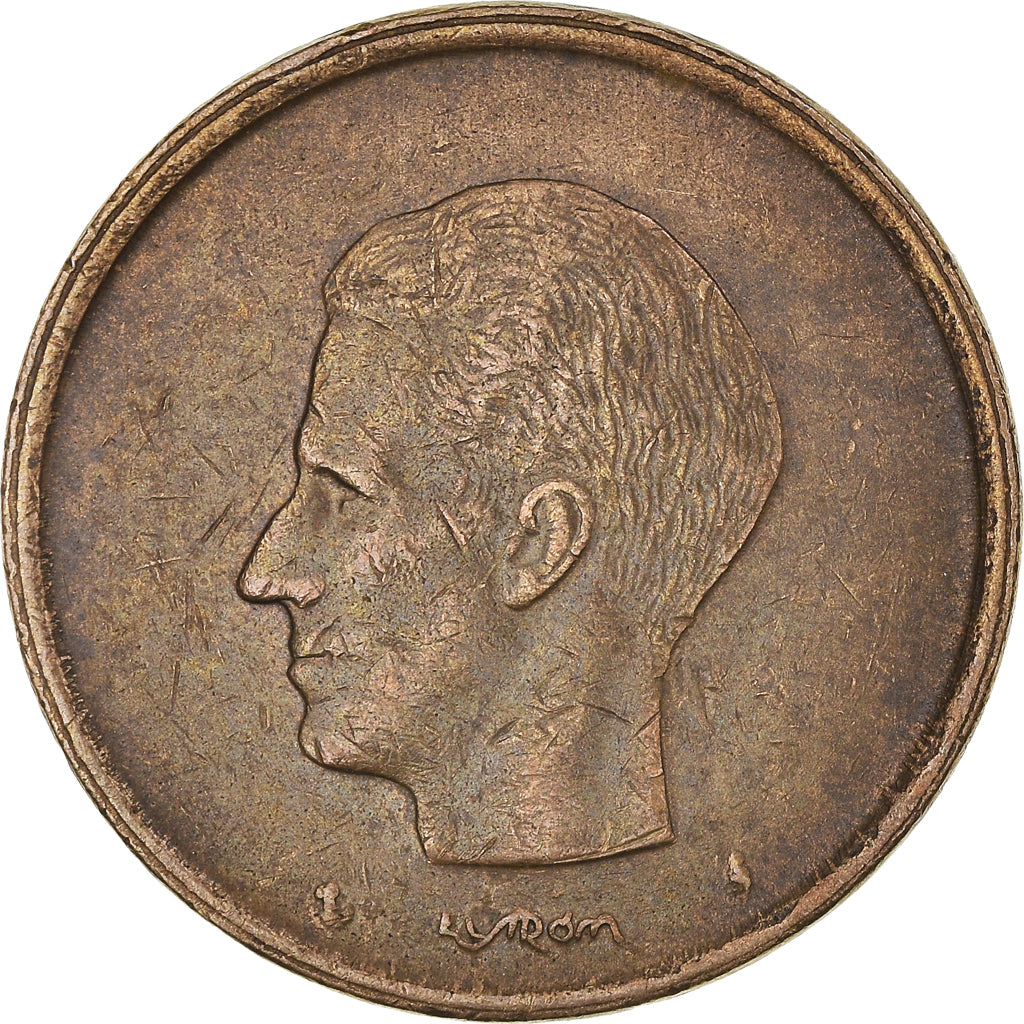 Münze, Belgien, 20 Francs, 20 Frank, 1981, SS, Nickel-Bronze, KM:160