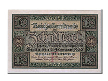 Geldschein, Deutschland, 10 Mark, 1920, 1920-02-06, UNZ