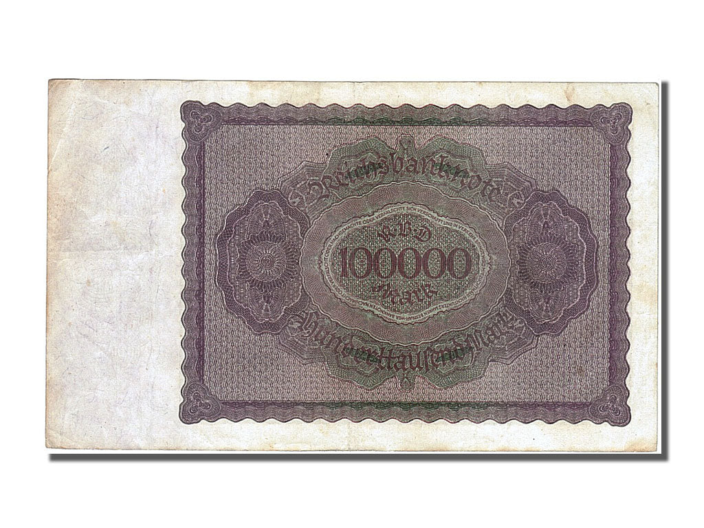 Germany, 100,000 Mark, 1923, KM #83a, 1923-02-01, AU(50-53), B01946808