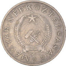 Coin, Hungary, 2 Forint, 1952, Budapest, VF(30-35), Copper-nickel, KM:548