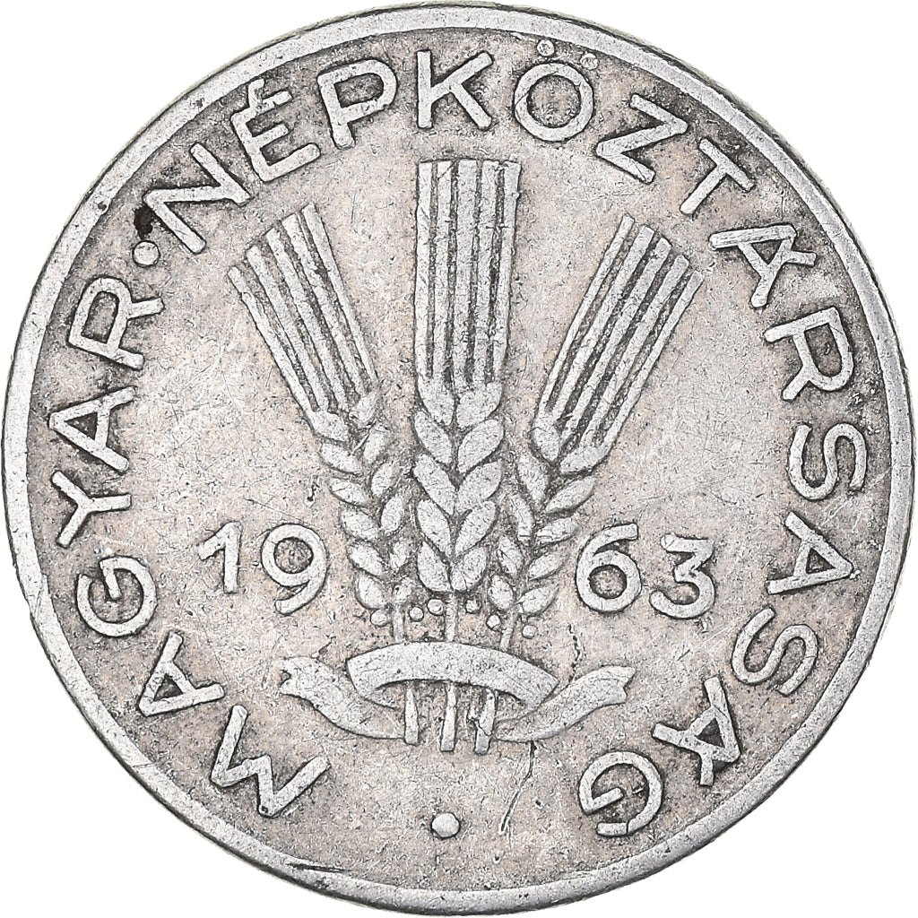 Münze, Ungarn, 20 Fillér, 1963, Budapest, SS, Aluminium, KM:550
