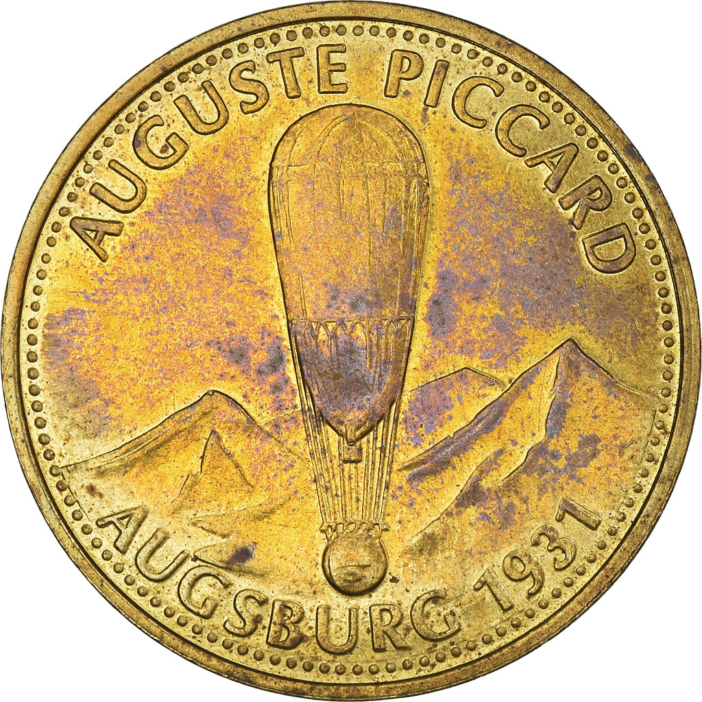 Frankreich, Token, Collection Shell, Auguste Piccard, Aviation, SS