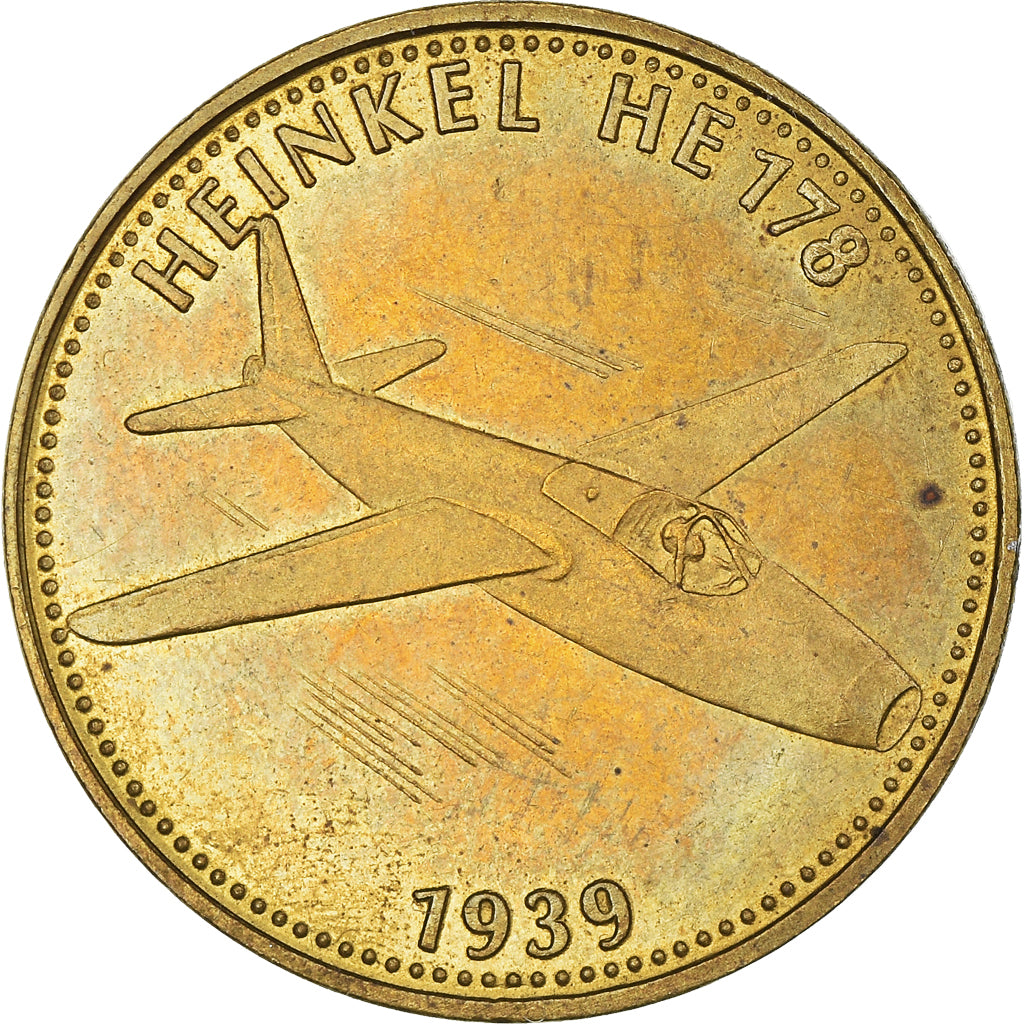 France, Token, Collection Shell, Heinkel HE 178, Aviation, EF(40-45)