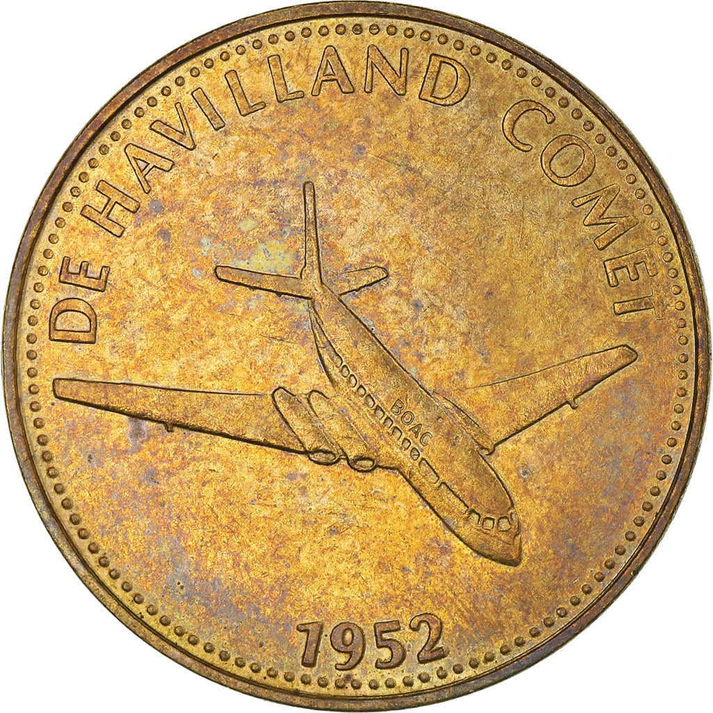 France, Token, Collection Shell, De Havilland Comet, Aviation, EF(40-45)