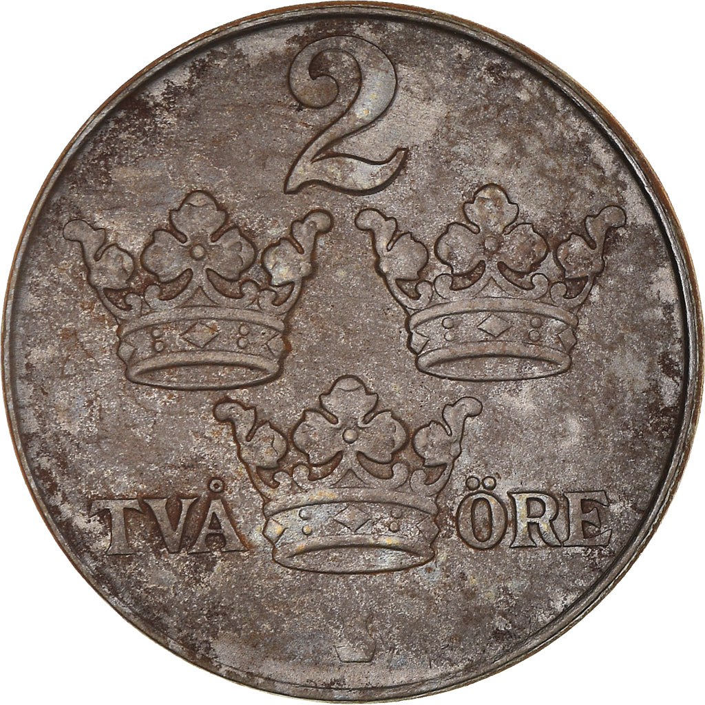 Monnaie, Suède, Gustaf V, 2 Öre, 1950, TB, Iron, KM:811