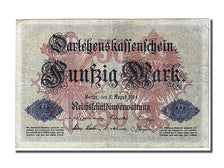 Germany, 50 Mark, 1914, KM #49a, 1914-08-05, EF(40-45), P