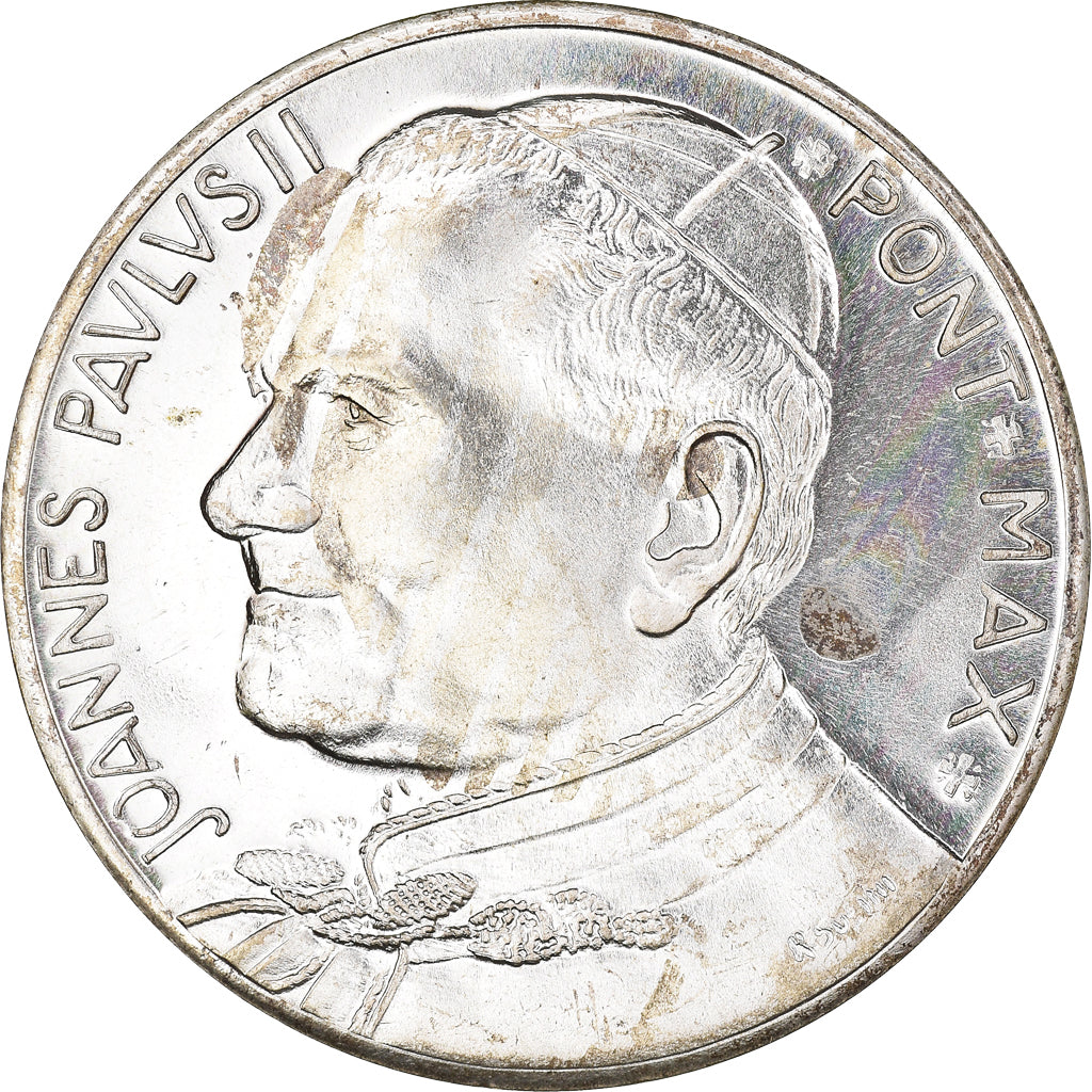 Vatikan, Medaille, Jean-Paul II, Rome, Susini, SS, Silvered bronze
