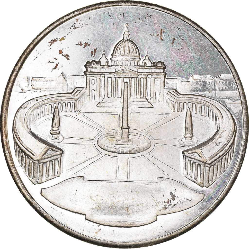 Vatikan, Medaille, Jean-Paul II, Rome, Susini, SS, Silvered bronze