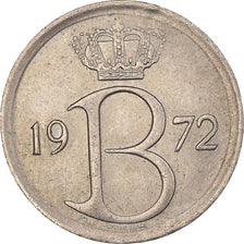 Coin, Belgium, 25 Centimes, 1972, Brussels, VF(30-35), Copper-nickel, KM:154.1