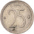 Munten, België, 25 Centimes, 1972, Brussels, FR+, Cupro-nikkel, KM:154.1