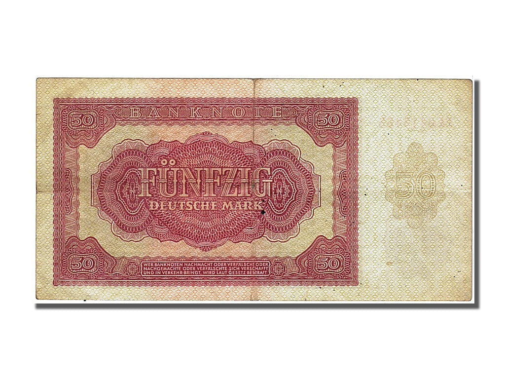 Banknote, Germany - Democratic Republic, 20 Deutsche Mark, 1955, AU(50-53)
