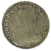 FRANCE, 1/2 Écu aux branches d'olivier, 1/2 ECU, 44 Sols, 1738, Strasbourg, KM .