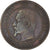 Coin, France, Napoléon III, 10 Centimes, 1855, Strasbourg, VF(30-35), Bronze