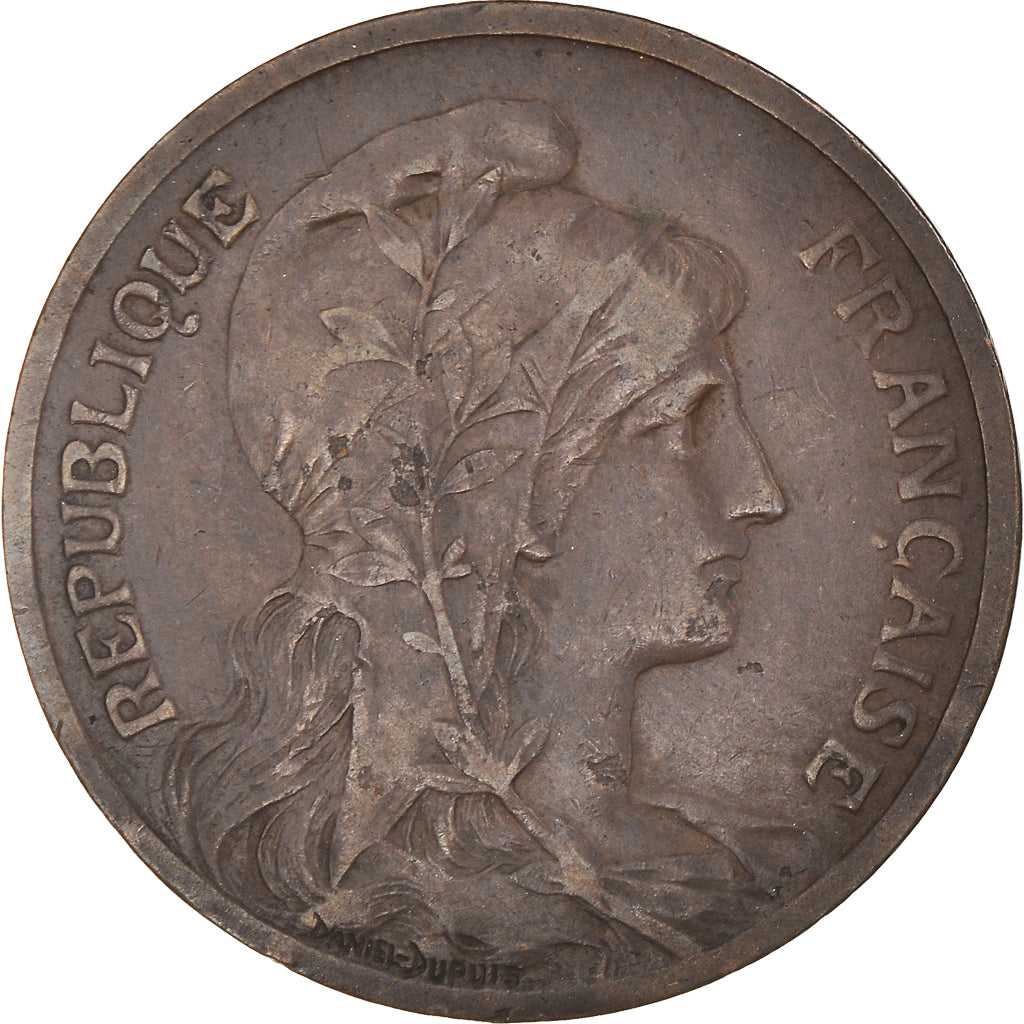 Coin, France, Dupuis, 5 Centimes, 1899, Paris, VF(30-35), Bronze, KM:842