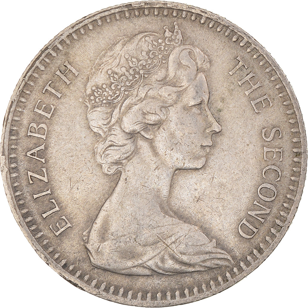 Monnaie, Rhodésie, Elizabeth II, 2 Shillings = 20 Cents, 1964, British Royal