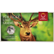 Austria, 5 Euro, 2011, land der walder. km 3196.BU, MS(65-70), Silver, KM:New