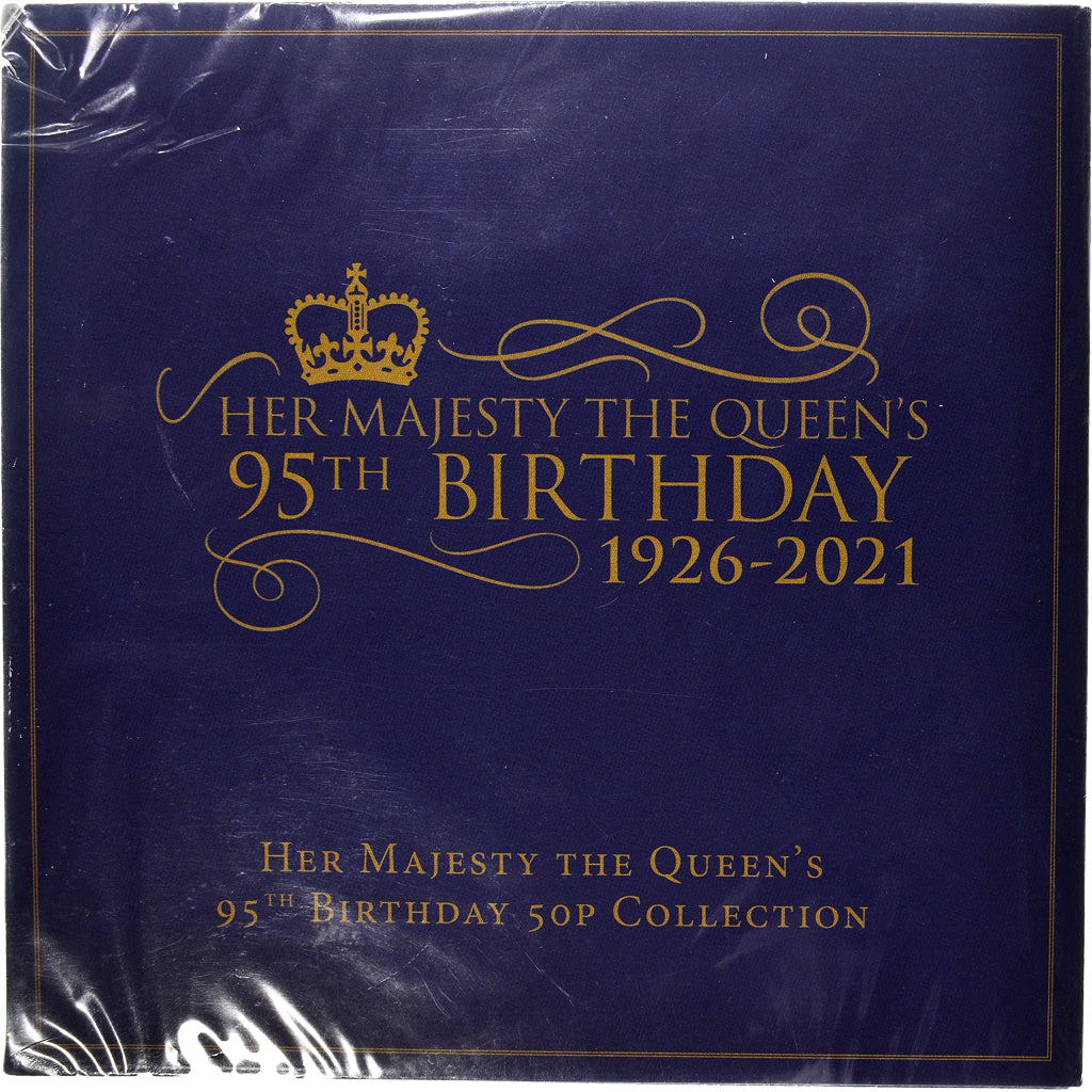 Münze, Isle of Man, 95. Birthday of Queen Elisabeth II - 1960, 50 Pence, 2021