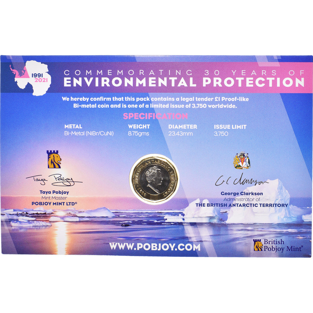 Moneda, British Antarctic Territory, Protocole environnemental /Manchots