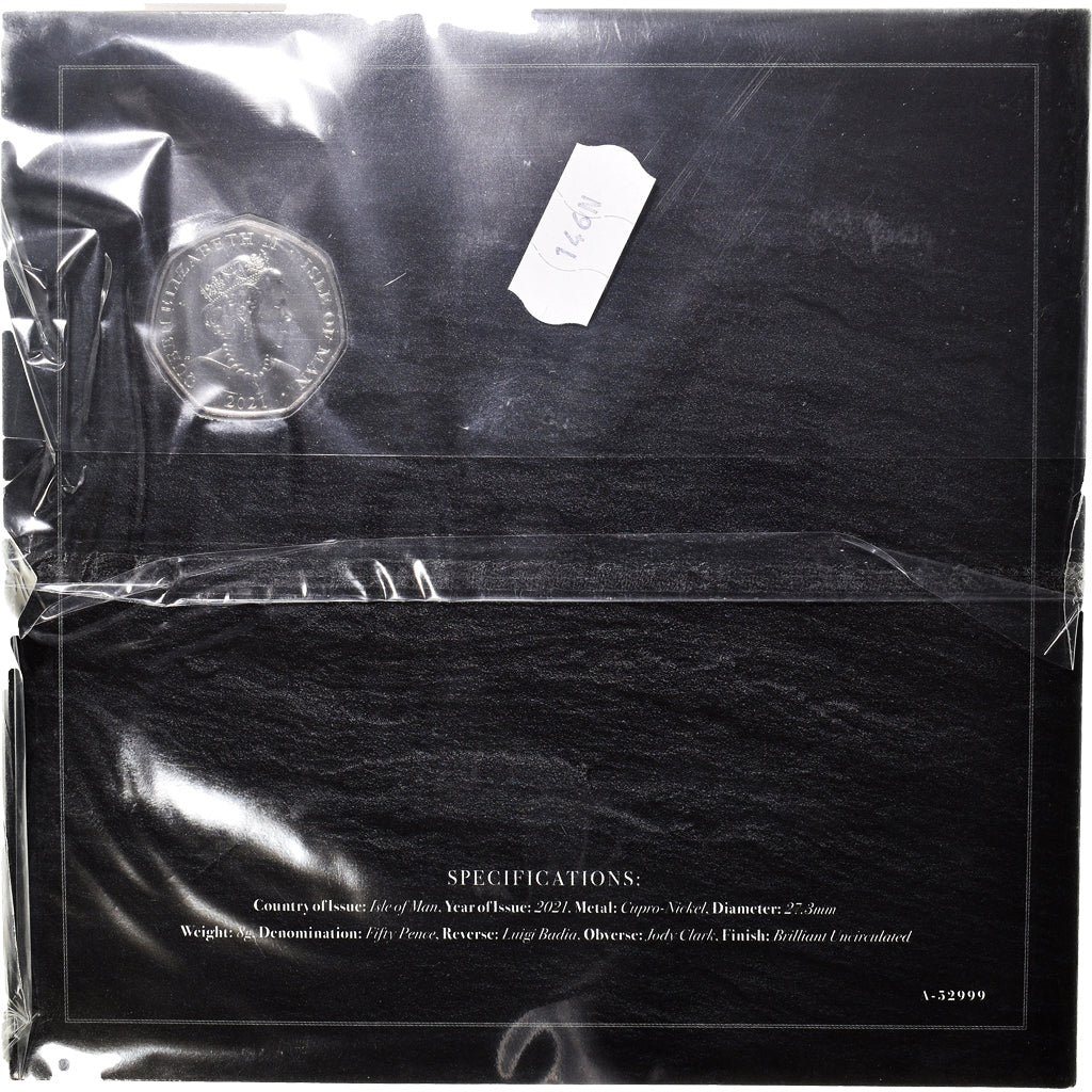 Moneta, Isola di Man, IN MEMORIAN., 50 Pence, 2021, Pobjoy Mint, Set 7