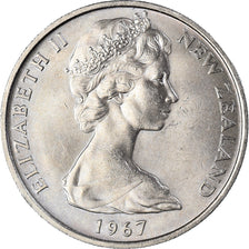 Monnaie, Nouvelle-Zélande, 10 Cents, 1967, SPL, Cupro-nickel, KM:35
