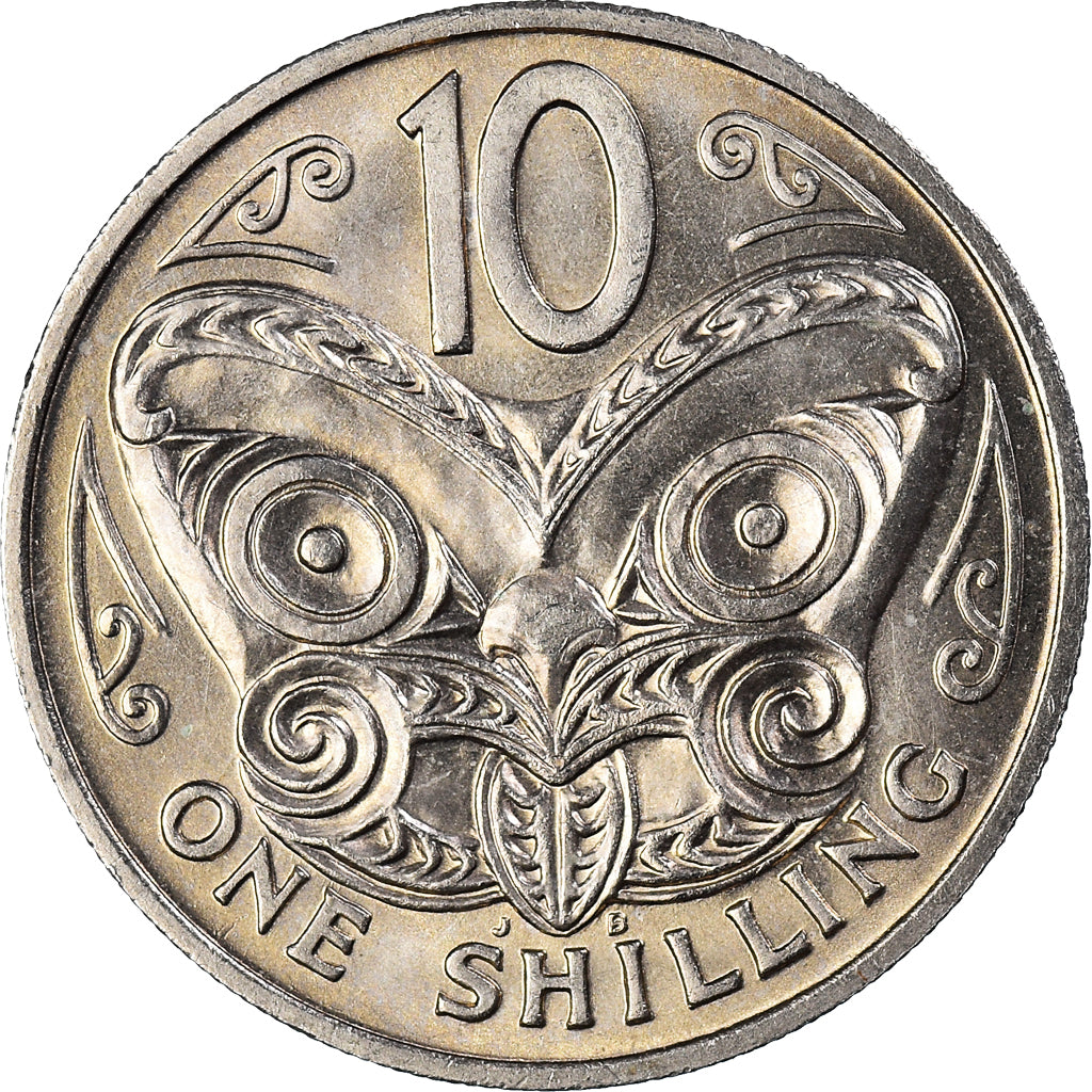 Monnaie, Nouvelle-Zélande, 10 Cents, 1967, SPL, Cupro-nickel, KM:35