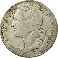 Francja, Louis XV, 1/2 Écu au bandeau, 1747, Lille, Srebro, VF(30-35)