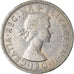 Monnaie, Grande-Bretagne, Elizabeth II, Florin, Two Shillings, 1963, TB