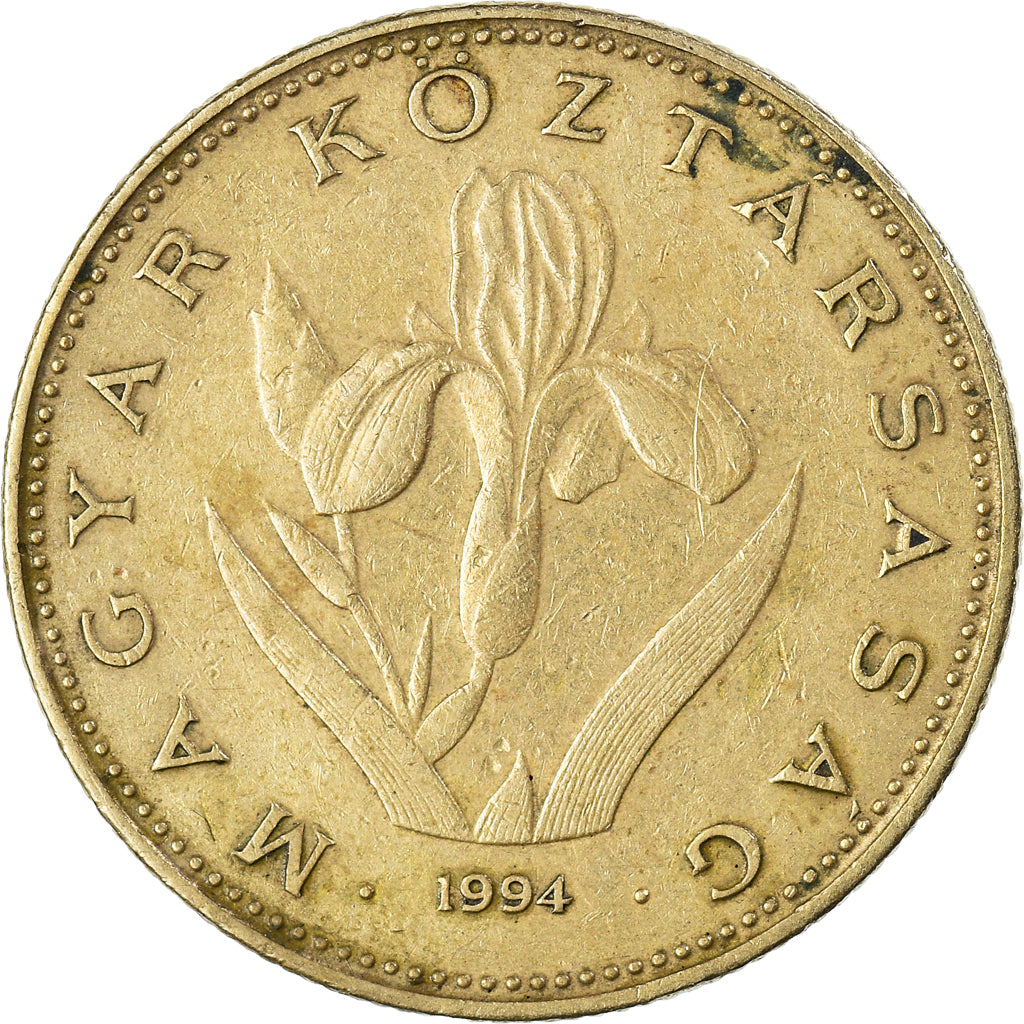 Munten, Hongarije, 20 Forint, 1994, Budapest, FR, Nickel-brass, KM:696