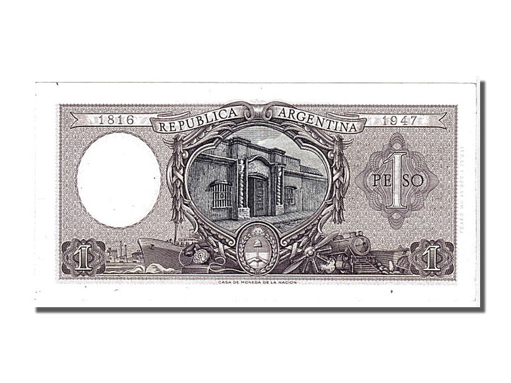 Argentina, 1 Peso, 1952, KM #260b, UNC(65-70), 194B