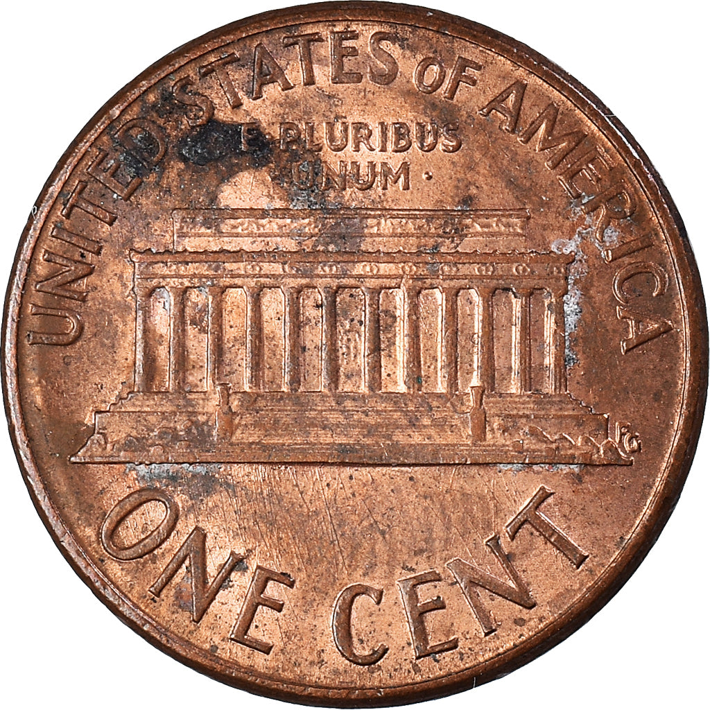 Moneda, Estados Unidos, Lincoln Cent, Cent, 1989, U.S. Mint, Philadelphia, BC+