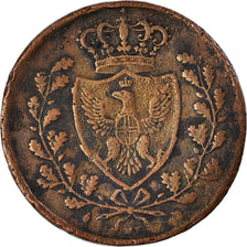 Moneda, Estados italianos, SARDINIA, Carlo Felice, 5 Centesimi, 1826, Torino