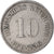 Moneta, GERMANIA - IMPERO, Wilhelm II, 10 Pfennig, 1901, Karlsruhe, MB+