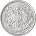 Coin, German States, 1/2 Mark, 1918, Stuttgart, AU(55-58), Silver, KM:17