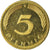 Munten, Federale Duitse Republiek, 5 Pfennig, 1995, Karlsruhe, ZF+, Brass Clad