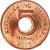 Monnaie, Philippines, 5 Sentimos, 2005, TTB+, Cuivre plaqué acier, KM:268