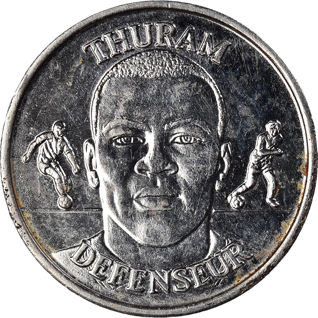 Francja, Token, Equipe de France de Football, Thuram, Défenseur, 1999