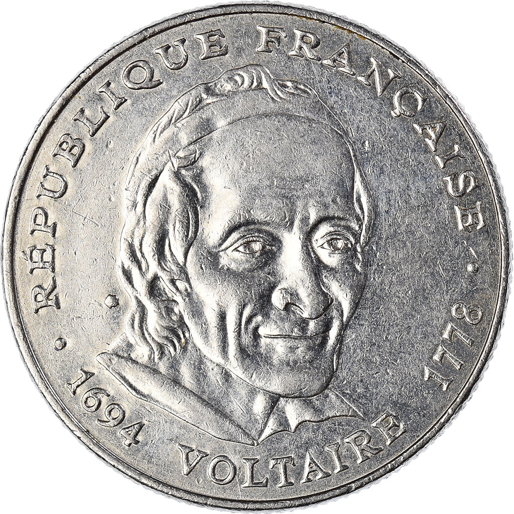 Monnaie, France, Voltaire, 5 Francs, 1994, Paris, TTB, Nickel, Gadoury:775