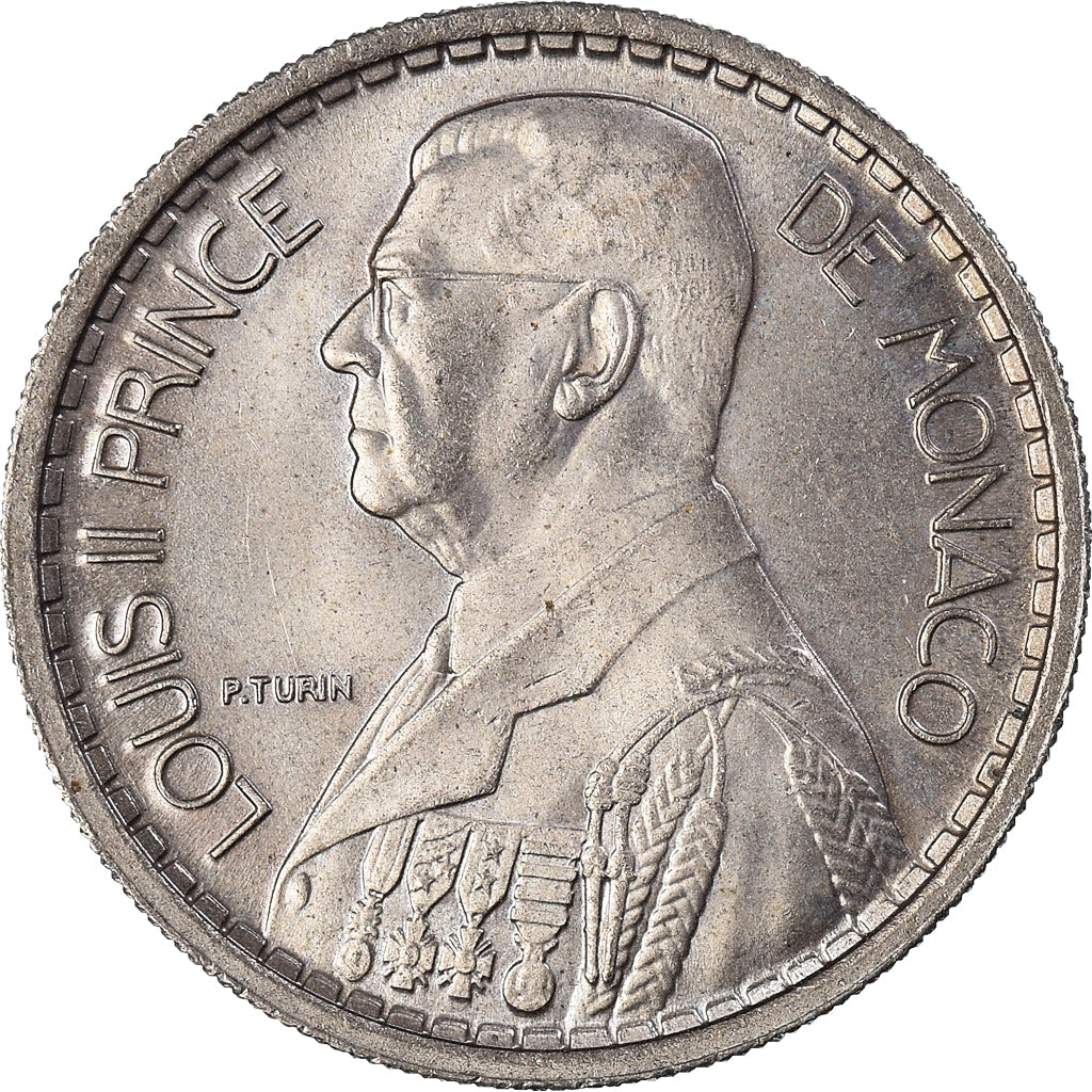Moneta, Monaco, Louis II, 10 Francs, 1946, Paris, SPL-, Rame-nichel, KM:123