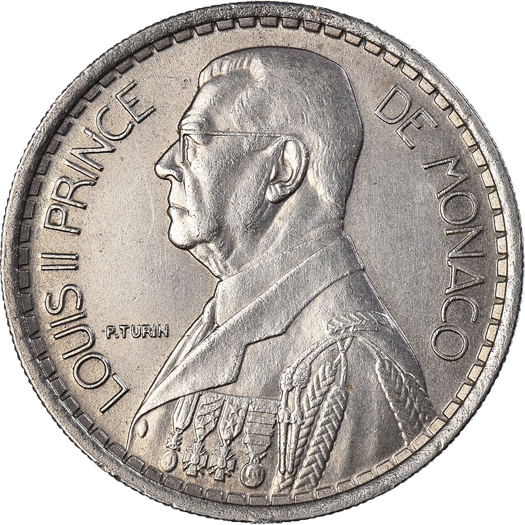Monnaie, Monaco, Louis II, 10 Francs, 1946, Paris, TTB+, Cupro-nickel