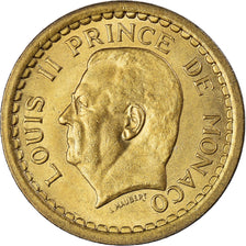 Münze, Monaco, 2 Francs, 1943, Paris, SS+, Cupro-Aluminium, Gadoury:134