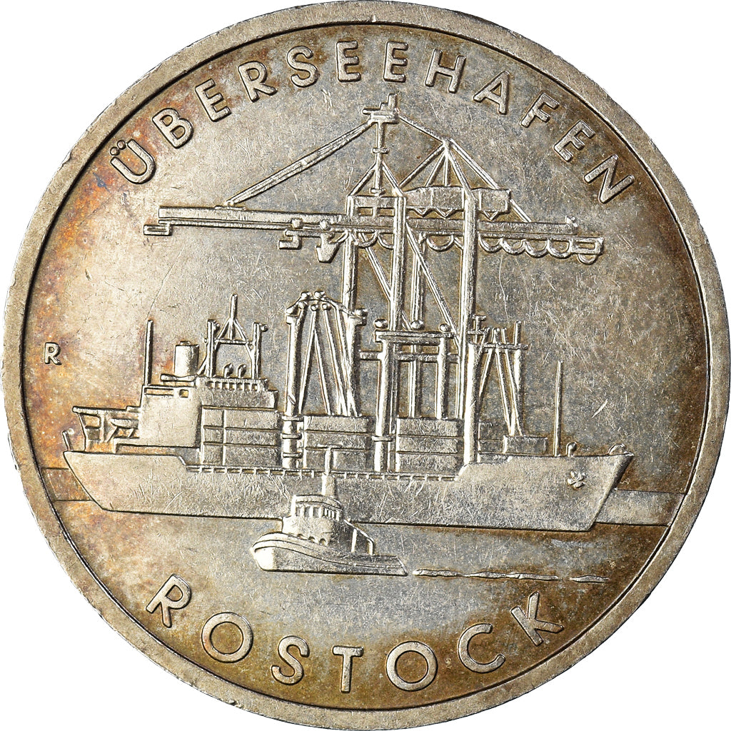 Coin, GERMAN-DEMOCRATIC REPUBLIC, 5 Mark, 1988, Berlin, VF(30-35)
