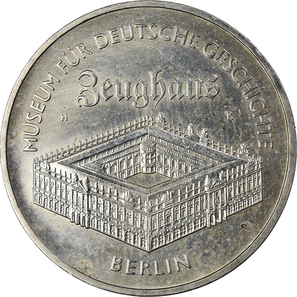 Coin, GERMAN-DEMOCRATIC REPUBLIC, 5 Mark, 1990, Berlin, VF(30-35)
