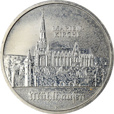 Coin, GERMAN-DEMOCRATIC REPUBLIC, Marien Kirche in M, 5 Mark, 1989, Berlin