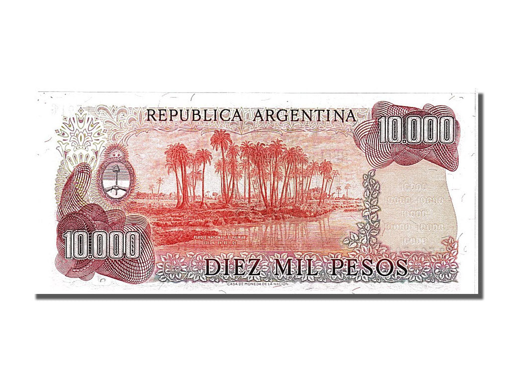 Argentina, 10,000 Pesos, 1976, KM #306b, UNC(65-70), 591G