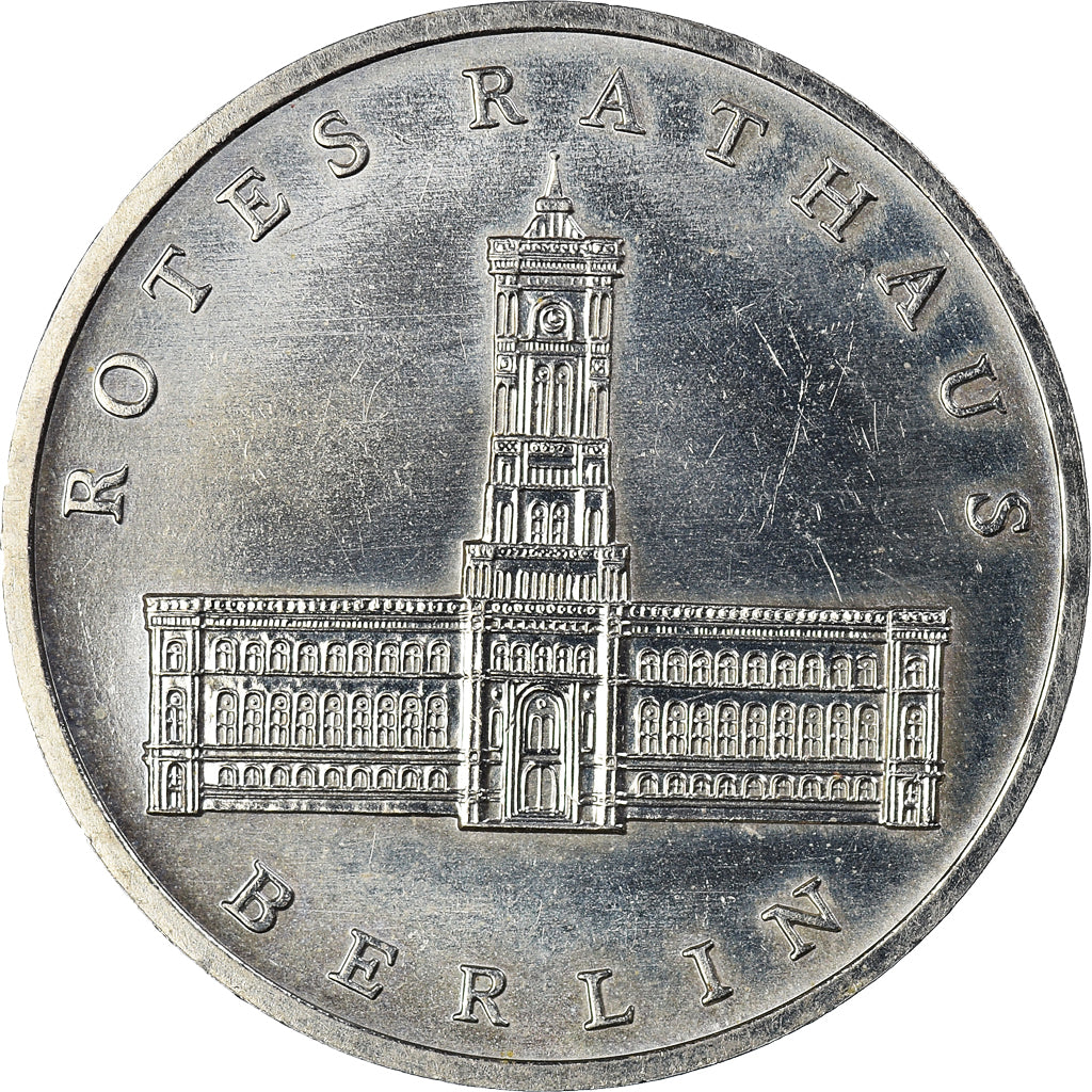 Moneta, REPUBBLICA DEMOCRATICA TEDESCA, 5 Mark, 1987, Berlin, BB