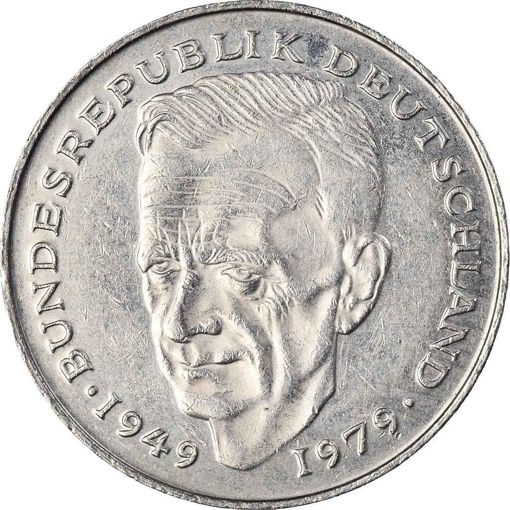 Monnaie, République fédérale allemande, 2 Mark, 1991, Berlin, TTB