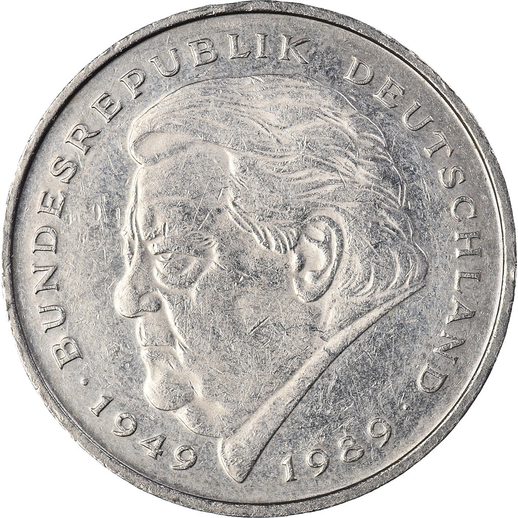 Münze, Bundesrepublik Deutschland, 2 Mark, 1991, Berlin, SS, Copper-Nickel Clad