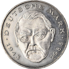 Coin, GERMANY - FEDERAL REPUBLIC, 2 Mark, 1991, Munich, EF(40-45), Copper-Nickel