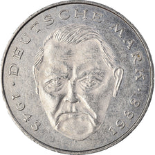 Coin, GERMANY - FEDERAL REPUBLIC, 2 Mark, 1991, Hambourg, EF(40-45)
